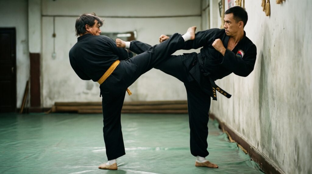 Мобильность тазобедренных для ударной техники: комплекс на 15 минут - иллюстрация