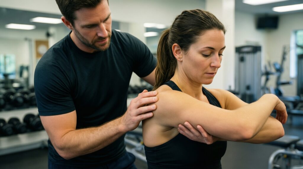 Травмопрофилактика плеч и запястий: йога + ОФП для бойцов - иллюстрация