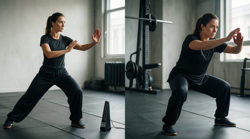 Ритм и тайминг: упражнения на координацию из восточных практик и фитнеса - иллюстрация