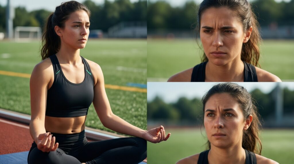 Медитация для спортсмена: как тренировать внимание так же, как мышцы - иллюстрация