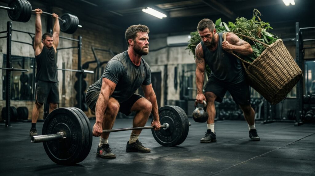 Сила удара и сила корпуса: упражнения из функционального тренинга + восточные подходы - иллюстрация