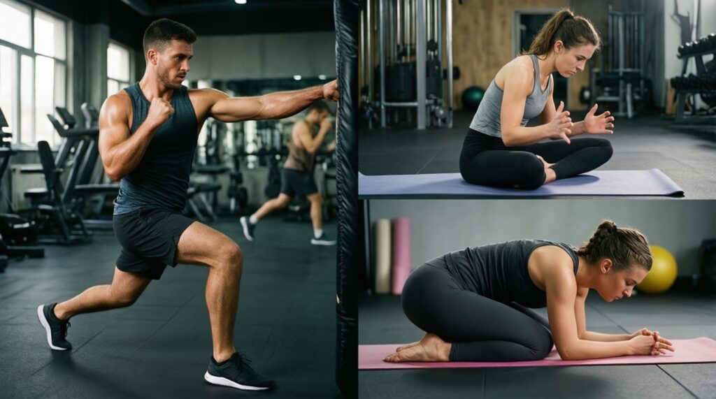 Как боевые искусства и йога дополняют друг друга: сила, гибкость и контроль - иллюстрация