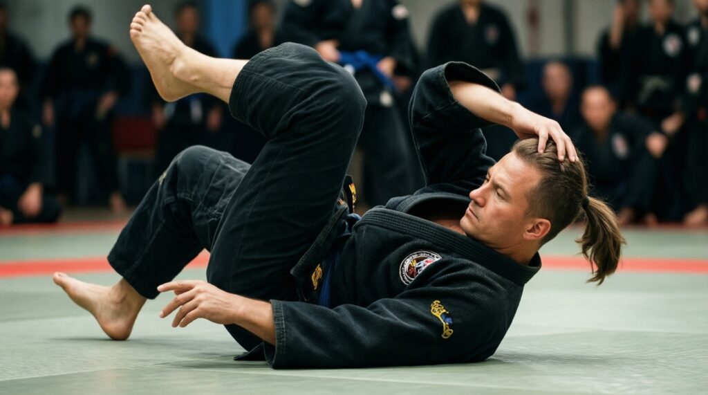 Как правильно падать и перекатываться: безопасная база из боевых искусств для новичков - иллюстрация