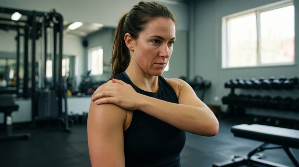 Травмопрофилактика плеч и запястий: йога + укрепление для ударников и борцов - иллюстрация