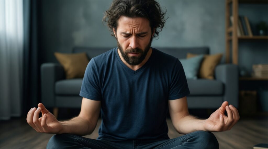 Восстановление нервной системы: йога-нидра и практики расслабления после тяжелых тренировок - иллюстрация