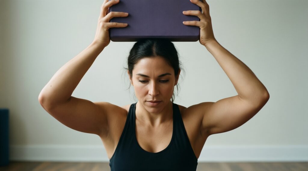 Мобилити для ударной техники: йога-комплекс для тазобедренных и плеч - иллюстрация