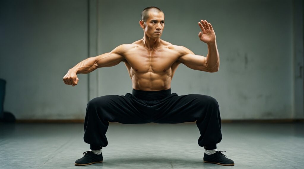 Стойки и осанка: связь боевой стойки с выравниванием в асанах - иллюстрация