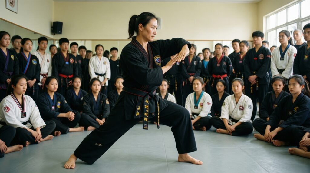 Боевые стойки и йоговские позы: неожиданные параллели и польза для техники - иллюстрация