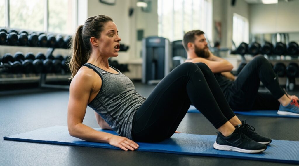 Сила корпуса для ударов и асан: лучшие упражнения на центр тела без перегруза поясницы - иллюстрация