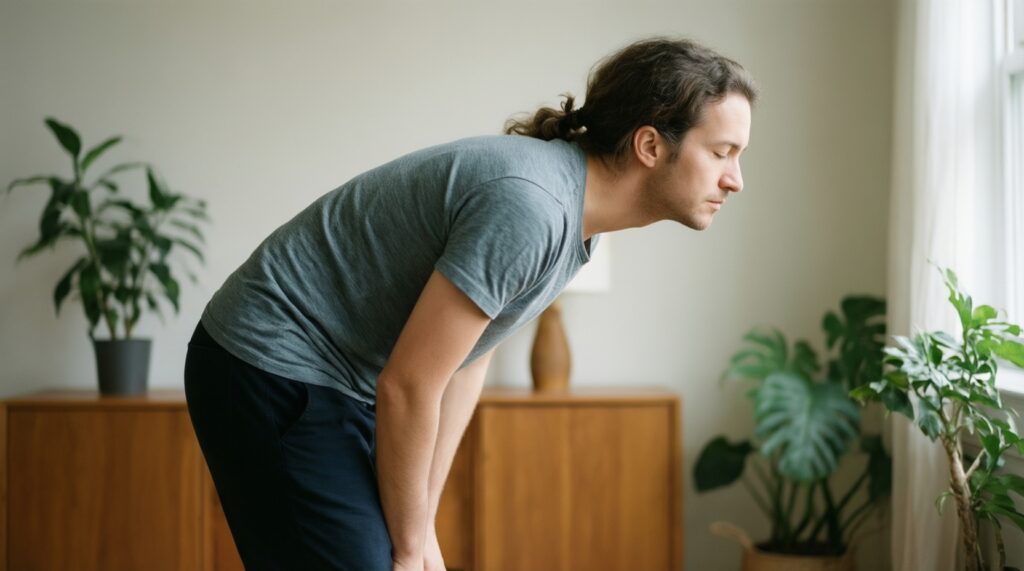 Техника стойки и осанка: как поставить корпус, чтобы меньше уставать и лучше двигаться - иллюстрация