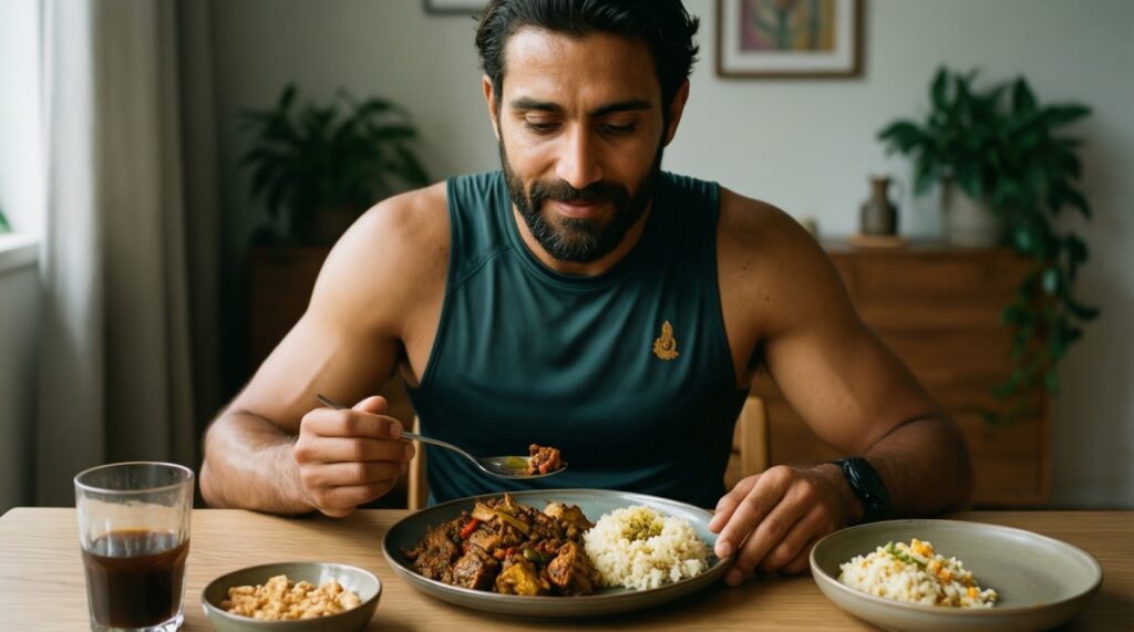 Питание и режим по Аюрведе/восточным подходам для тренирующихся (без фанатизма) - иллюстрация