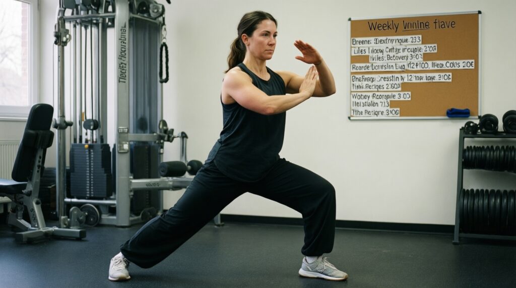 Тай-чи/цигун для атлетов: мягкая практика для координации и восстановления - иллюстрация