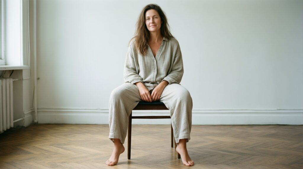 Антистресс-комплекс на 10 минут: дыхание + растяжка для снятия агрессии и тревоги - иллюстрация