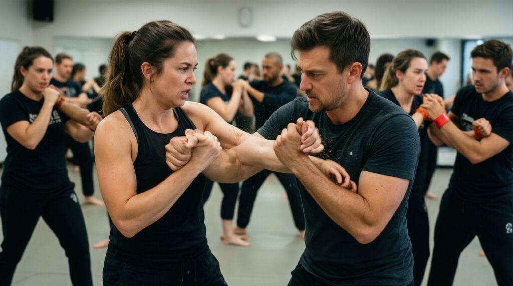 Самооборона и уверенность: как практика меняет походку, голос и границы - иллюстрация