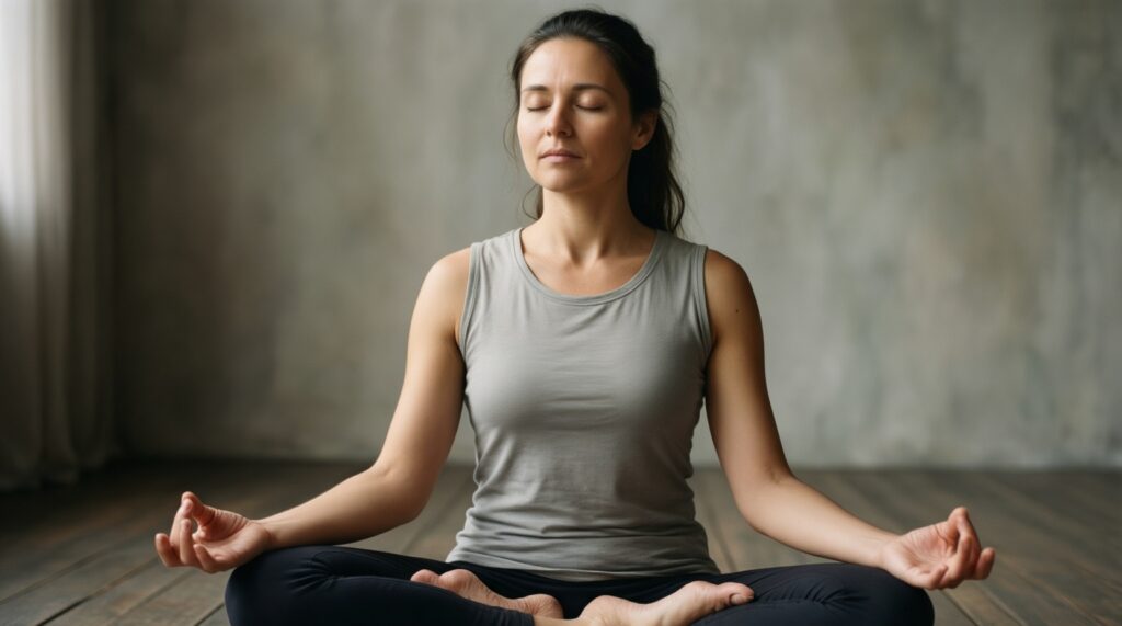 Восстановление после тренировок: йога-нидра, растяжка и дыхание для качественного сна - иллюстрация