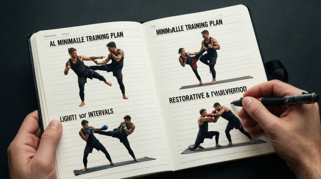 Как сочетать боевые искусства и йогу в одном плане тренировок на неделю - иллюстрация