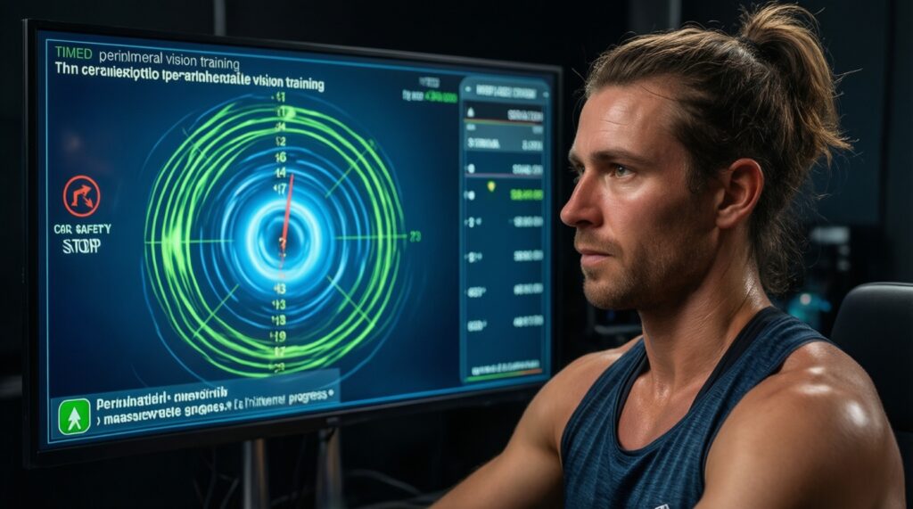 Тренировка внимания: упражнения на периферическое зрение и концентрацию для бойца - иллюстрация