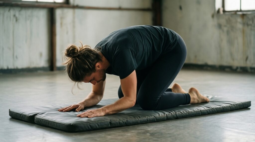 Техника падений и безопасность: как переносить навыки из единоборств в быт и спорт - иллюстрация