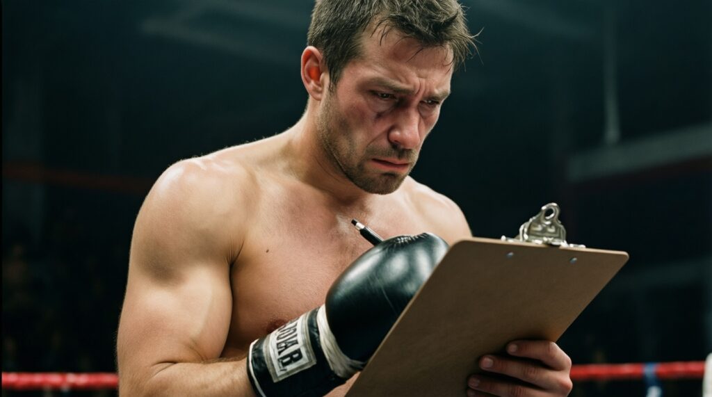 Осознанность в спарринге: как медитация снижает страх и улучшает реакцию - иллюстрация