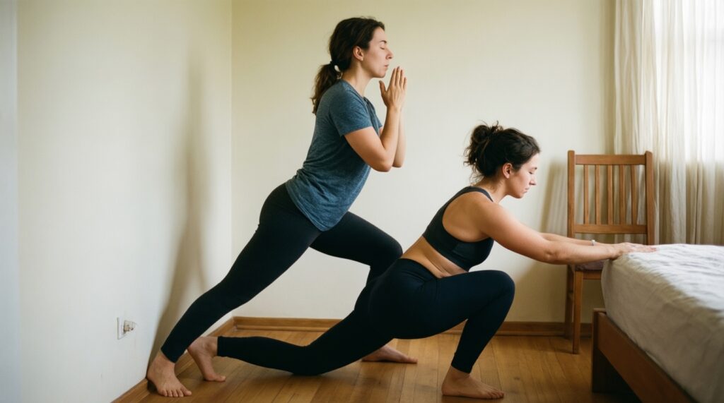 Неделя практики: пример расписания, где йога усиливает боевую подготовку - иллюстрация