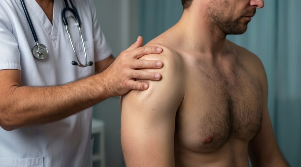 Удары без травм: роль подвижности плеча, лопатки и грудного отдела (йога-терапия) - иллюстрация