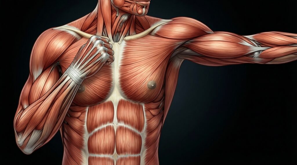 Удары без травм: роль подвижности плеча, лопатки и грудного отдела (йога-терапия) - иллюстрация