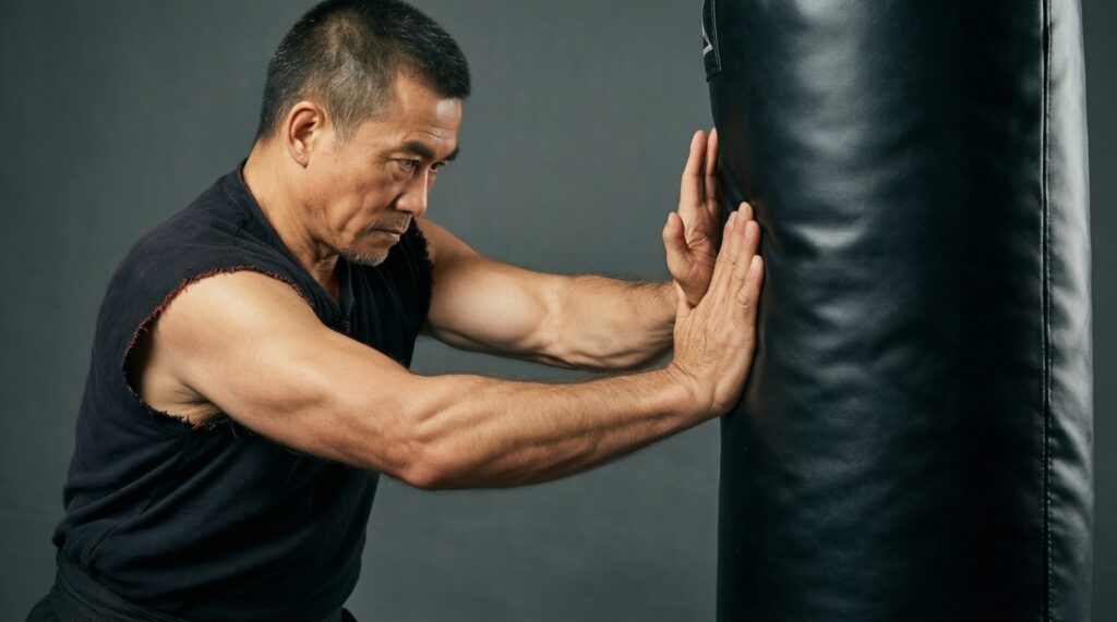 Эмоции и агрессия: как направлять энергию через практику (удары, дыхание, медитация) - иллюстрация