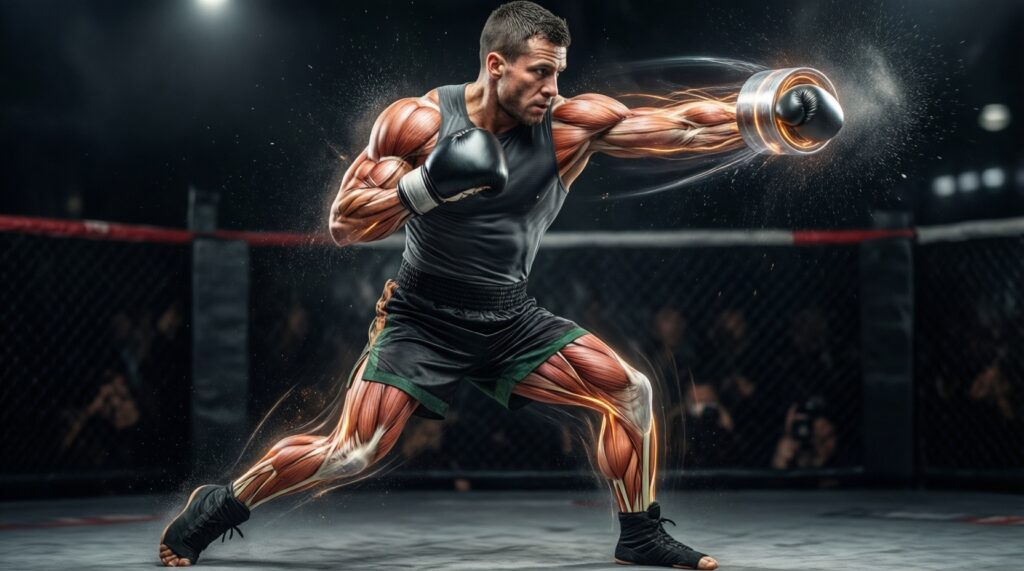 Развитие ударной мощности через работу с корпусом: йога для центра (core) и вращений - иллюстрация