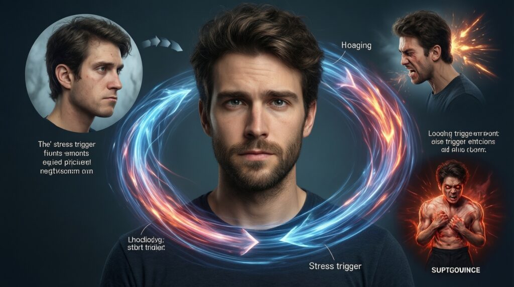 Как бороться со стрессом и агрессией: трансформация энергии через практику - иллюстрация