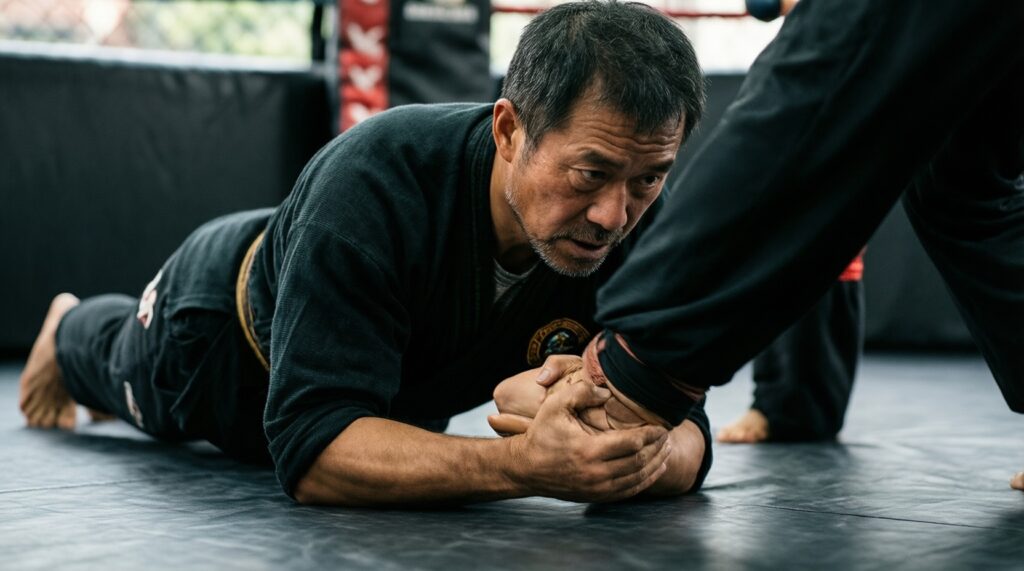 Тренировка запястий и предплечий: подготовка к упорам, захватам и ударам - иллюстрация