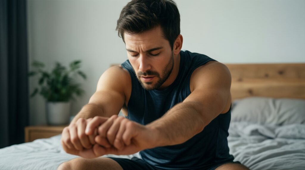 Восстановление после интенсивных тренировок: сон, дыхание, расслабление - иллюстрация